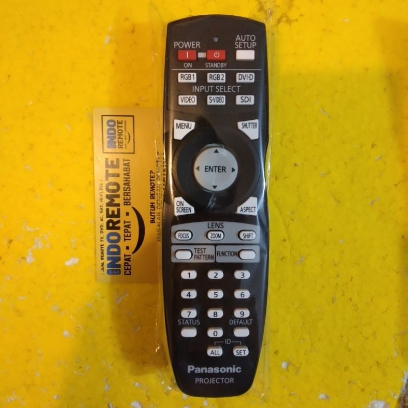 REMOTE PROJECTOR PANASONIC ORIGINAL