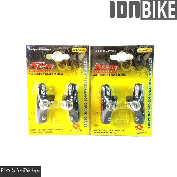 Karet Rem Sepeda Balap SCS Ubrake Shoe U Brake Pad Alloy Catridge Shoes Roadbike Kampas Road Bike