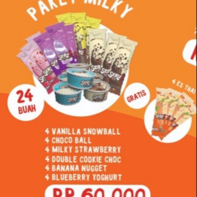 Paket Milky Walls Seru