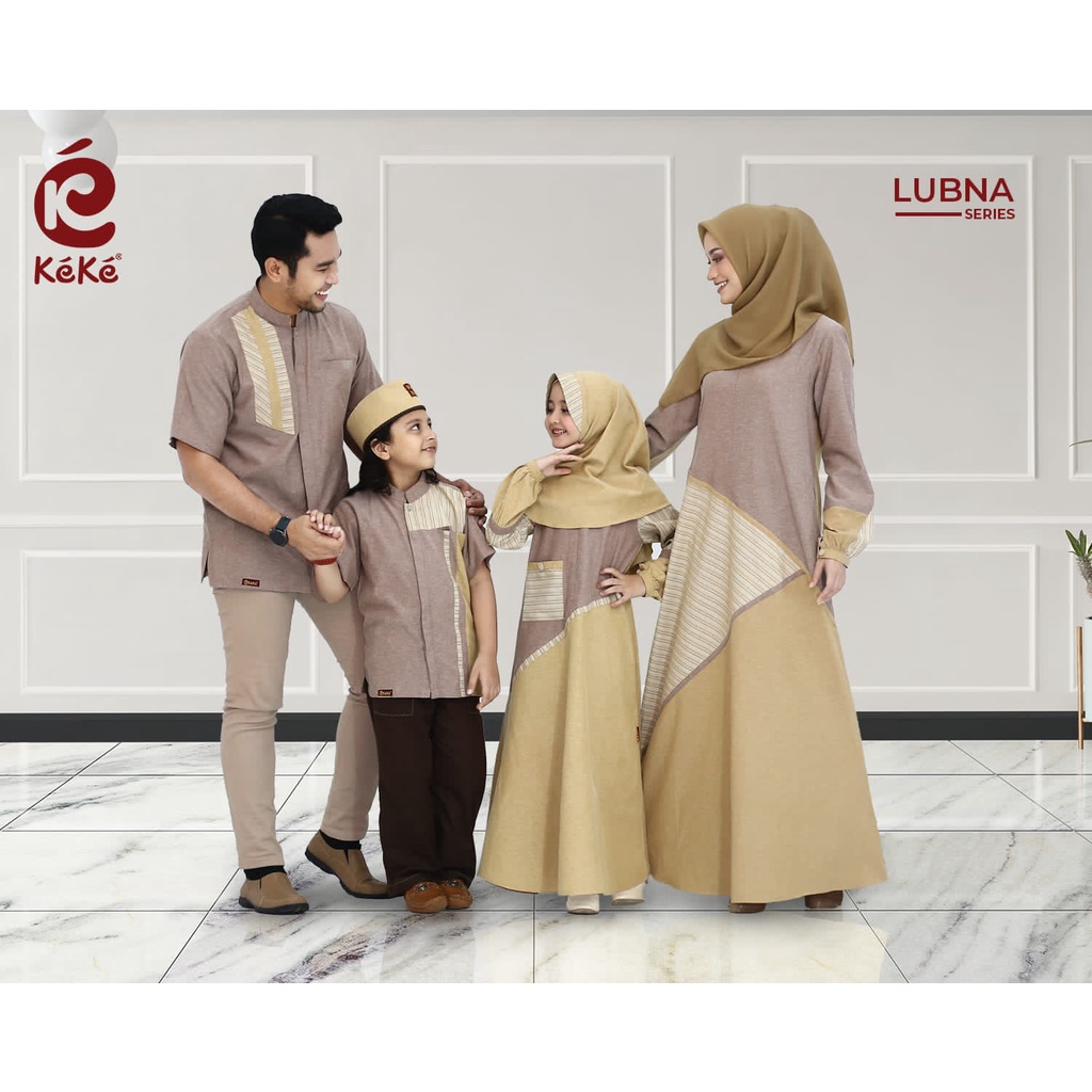 DISKON SARIMBIT KELUARGA KEKE LUBNA SERIES HONEY BROWN