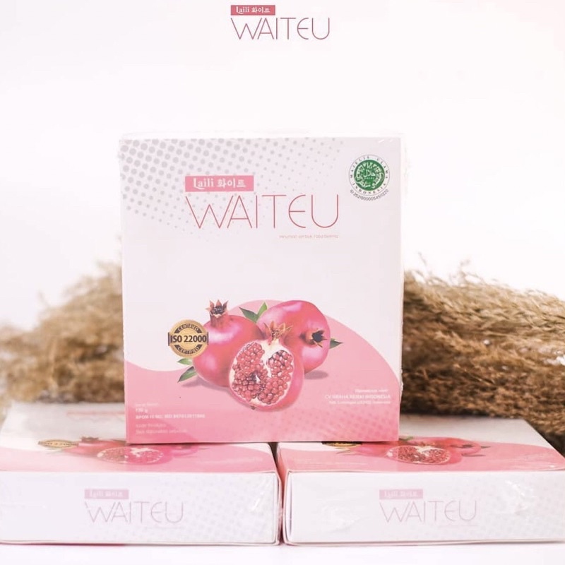 2 Box Waiteu Minuman Collagen Pemutih Badan Kolagen Halal BPOM