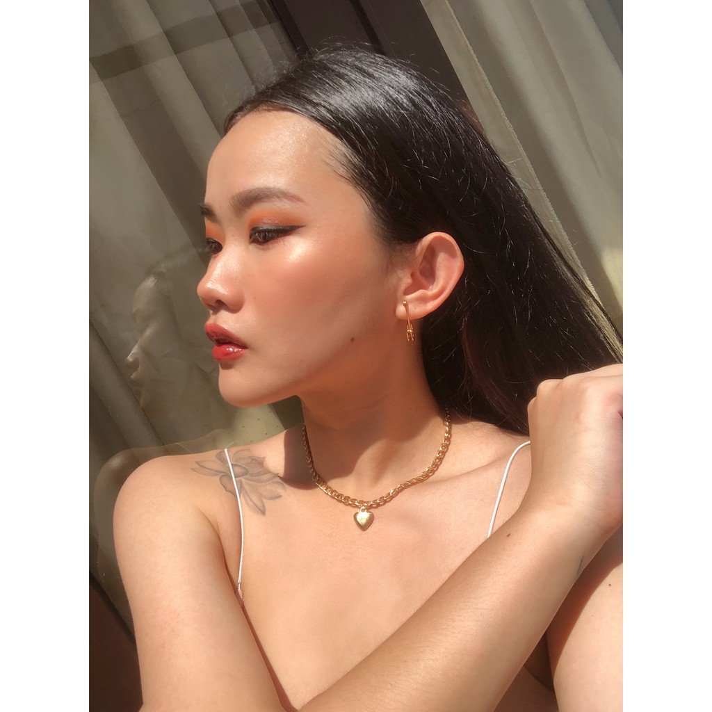 BYSTESI Safety Pin Gold Earring | Anting Wanita Peniti Emas Korean Style-5