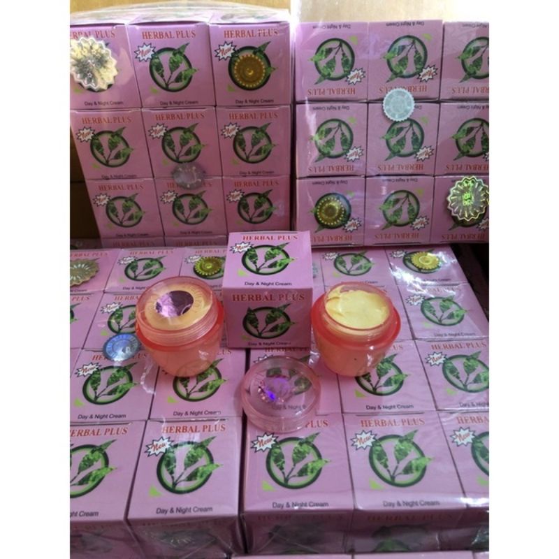 Cream Herbal Daun hologram 3 original