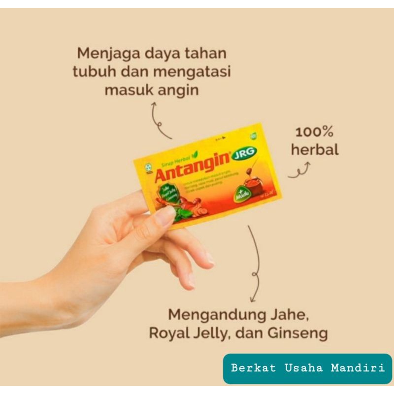 Antangin Jrg 15ml isi 12 sachet Terlaris termurah &amp; Garansi 100% Ori
