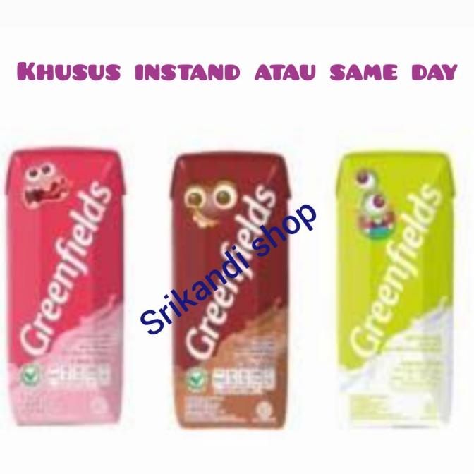 

BISA BAYAR DITEMPAT susu greenfield 125 ml - Coklat