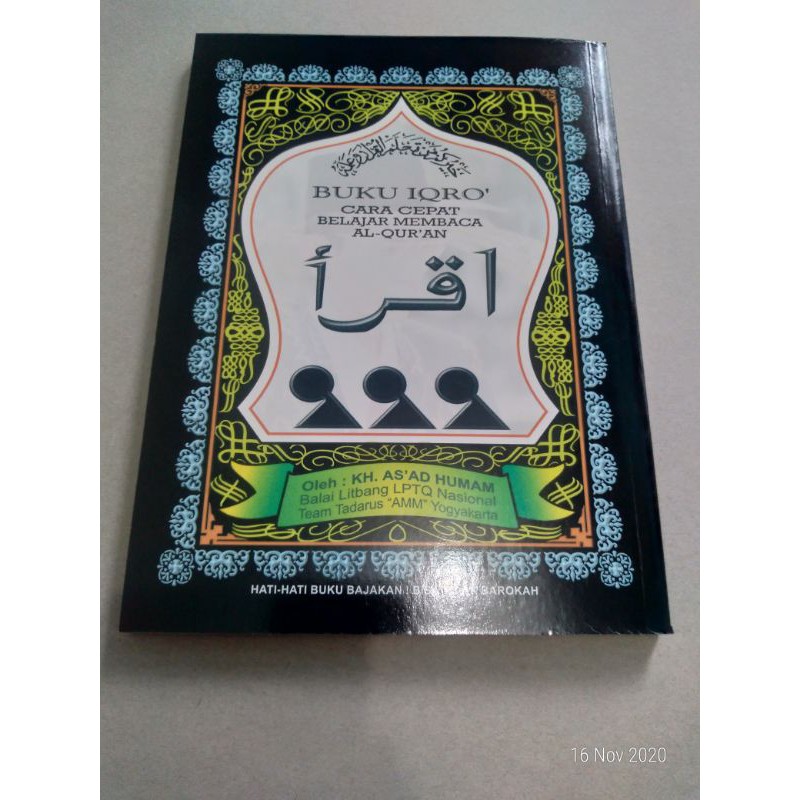 Ikro bandel besar ori ikro 1-6,Iqro cd/Buku iqro