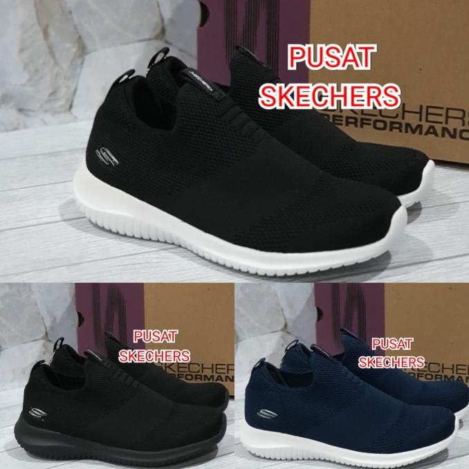 SKECHERS /ELITE FLEX/SKECHERS WANITA/SKECHERS ELITE FLEX SLIPON