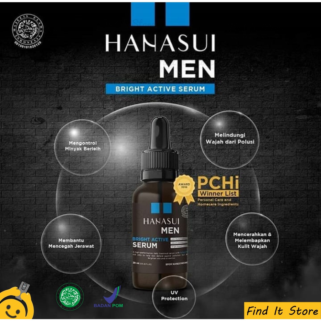 Hanasui Serum Series | Gold Whitening | Vitamin C | Anti Acne | Power Serum | Retinol | Exfoliating | Collagen Anti Acne X Beino Rejuvenate | BPOM