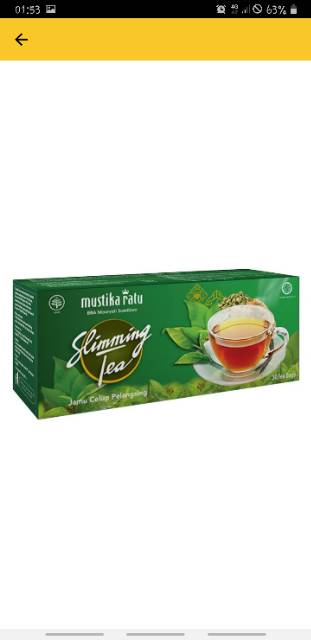 Teh Hijau Mustika Ratu Slimming Tea Isi 30 Pcs Teh Kesehatan Untuk Diet Green Tea Teh Hijau Indonesia