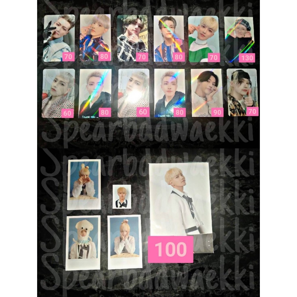 Hongjong Wooyoung Ateez Photocard Makestar 2nd Fankit