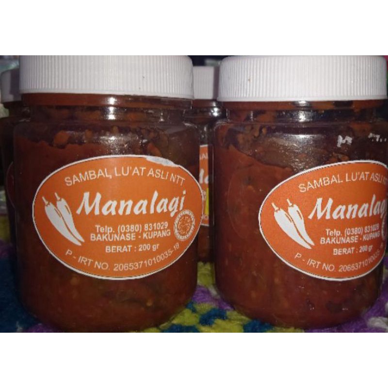 

Sambal Lu'at/sambal khas Kupang