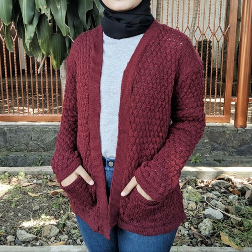 CARDIGAN POPCORN // CARDIGAN WANITA