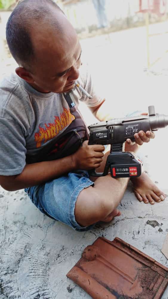 Bor Bobok Baterai Cordless Rotary Hammer Jld J26-48