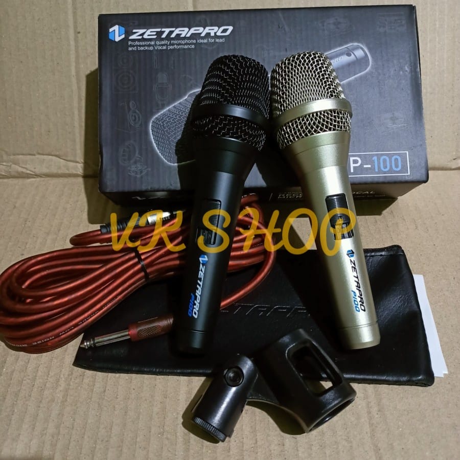 TERMURAH MIC KABEL ZETAPRO P100 ORIGINAL ZETAPRO P 100