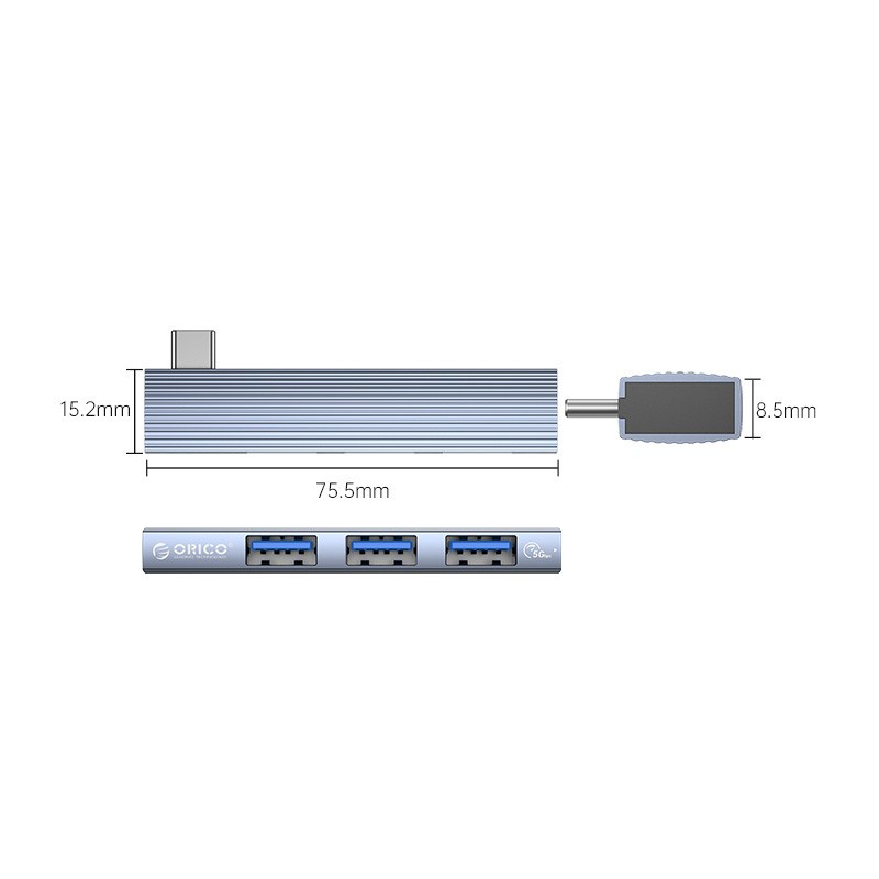 ORICO AH-W13 Type C Hub 3 Ports USB 3.1 USB 2.0