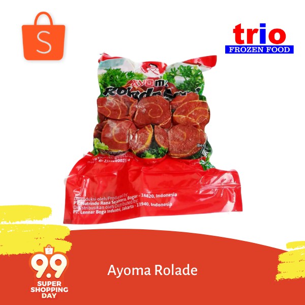 Ayoma Rolade Sapi Isi 9pcs 225gr