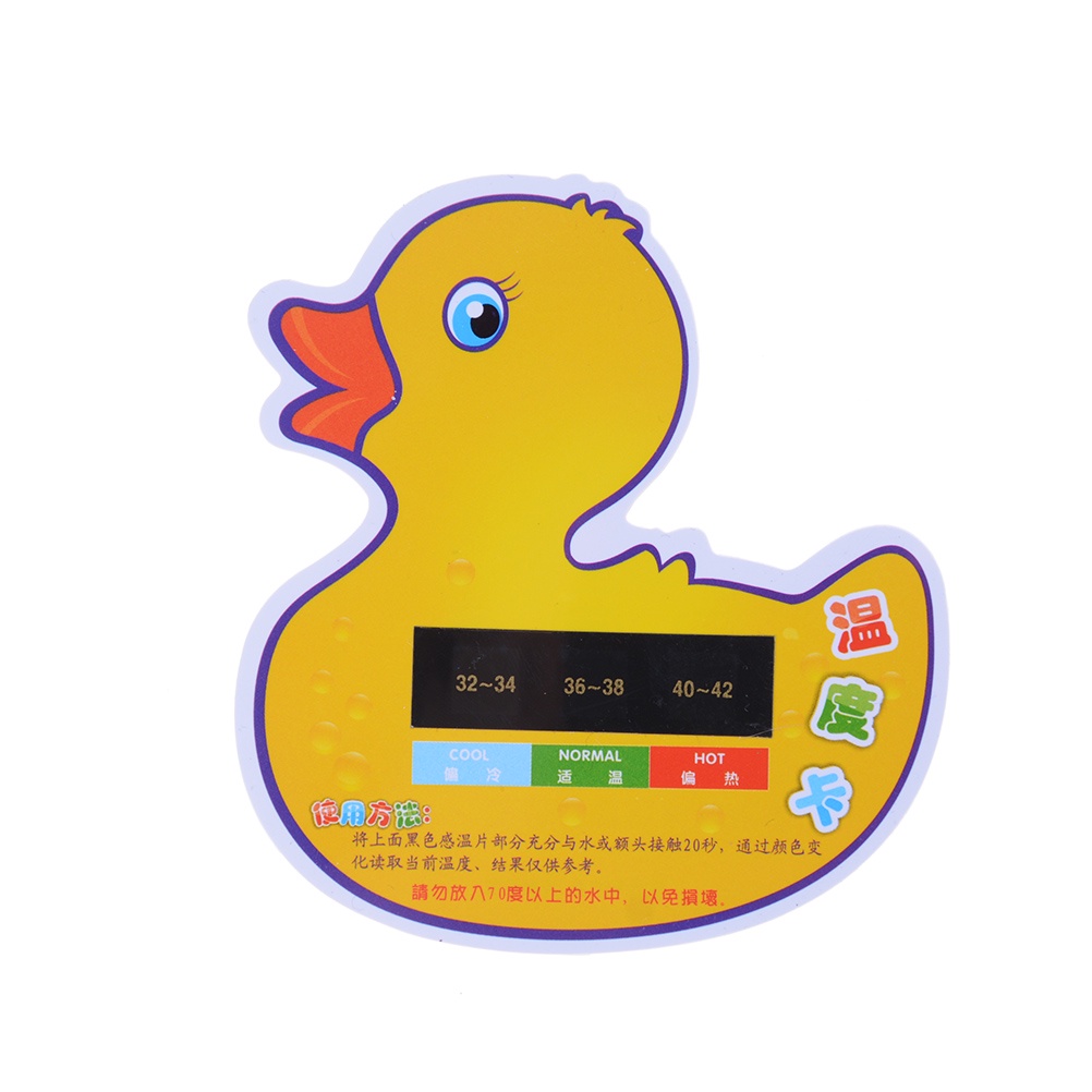 Termometer Pengukur Suhu Air Mandi Bayi Motif Kartun Dengan LCD