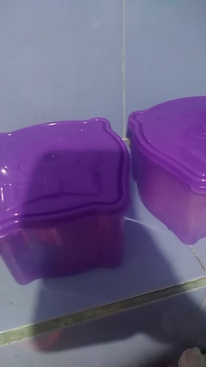 Toples Beruang Ungu Toples Plastik 0,5kg