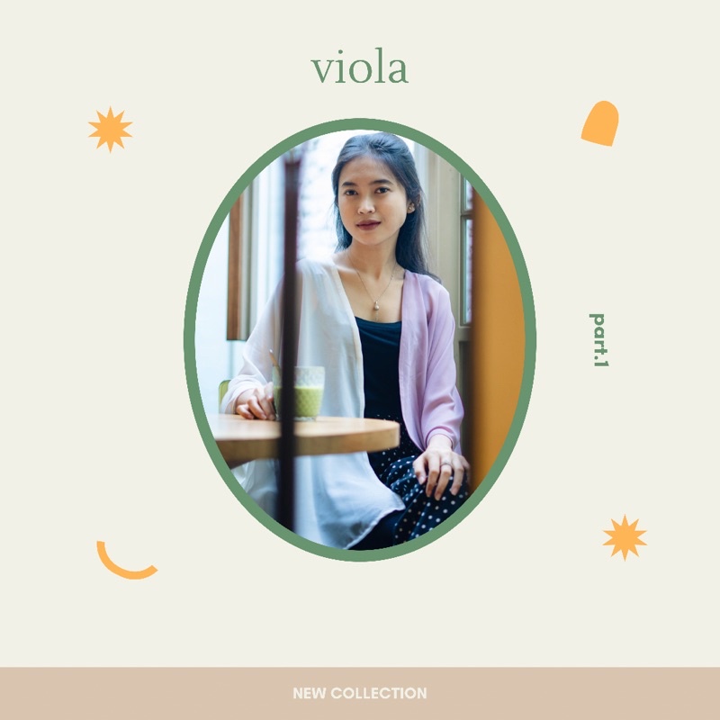 Basic Outer Atasan Wanita - "VIOLA"