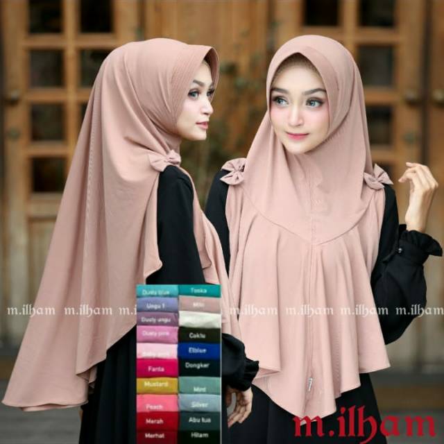 Aulia by ilham Hijab syari original ilham + real pict
