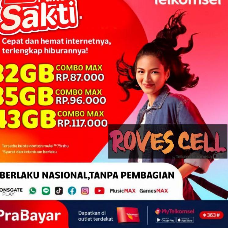 の KARTU PAKET MURAH TELKOMSEL KARTU COMBO KARTU SAKTI COMBO MAX 43GB 35GB 32GB BAHAN AS ATAU LOOP ⇧