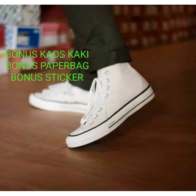 SEPATU CONV3RSEEE 70S OFF WHITE HIGH PREMIUM EGRET MURAH