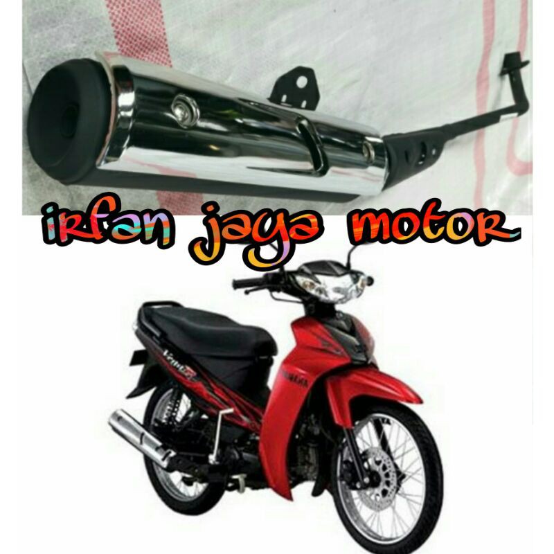 Knalpot Standar yamaha Vega R new