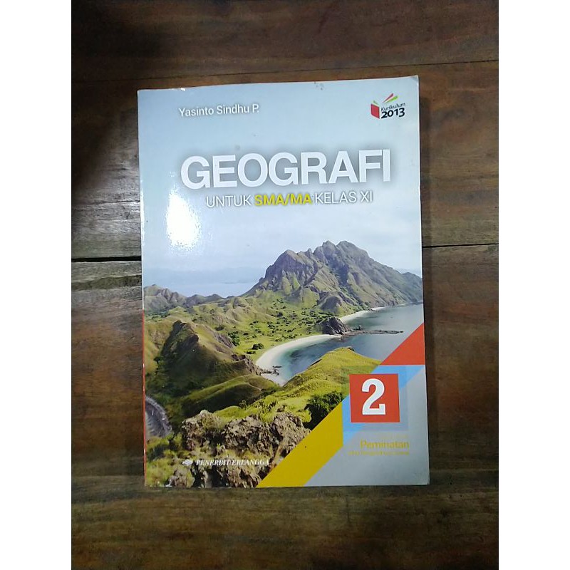 GEOGRAFI KELAS 11 SMA ERLANGGA KURIKULUM REVISI TERBARU