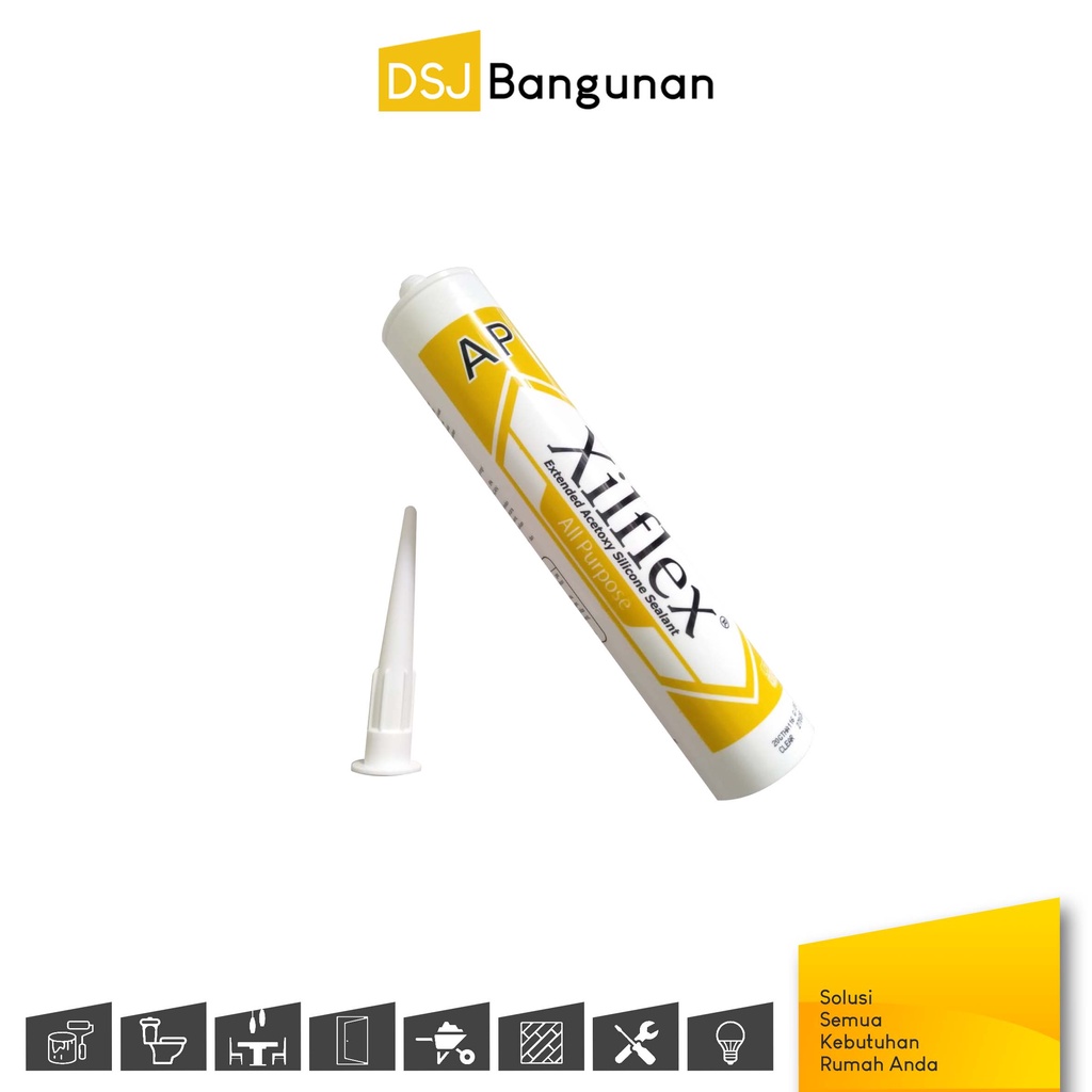 Xilflex All Purpose Lem Silicone Sealant