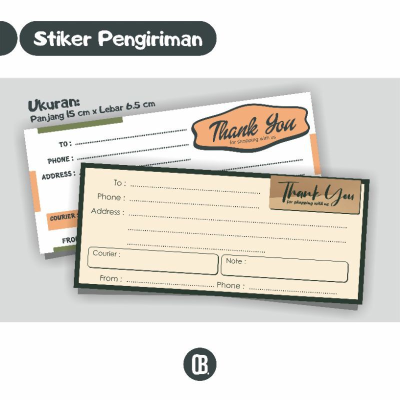 

Stiker Pengiriman Olshop