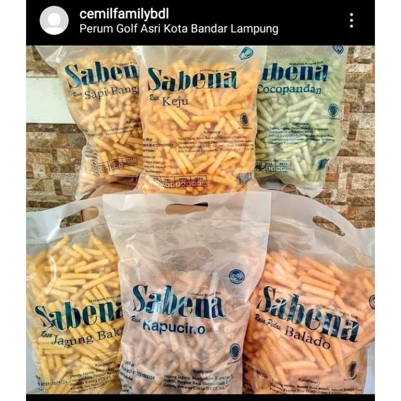 

Sabena stik camilan keluarga