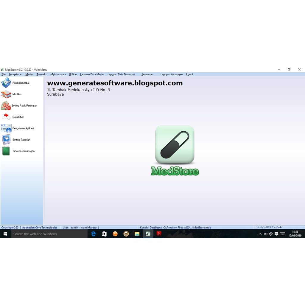 software apotik MedStore v