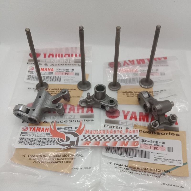Pelatuk Klep + Klep Set Nmax 155 Nmax Old Lama Aerox 155 Aerox Old Lama