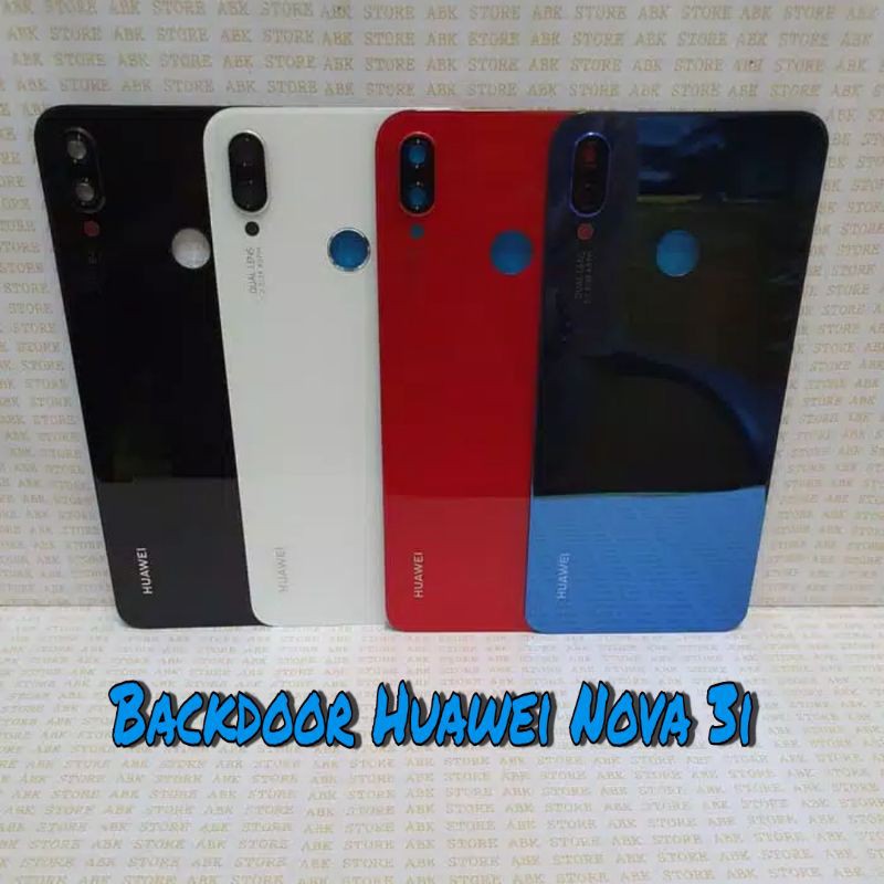 Backdoor Huawei Nova 3i Back casing tutup belakang