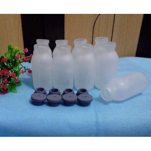 Botol Kaca Vial Baru Tutup Karet Untuk Menyimpan Asi Kapasitas 120 Ml