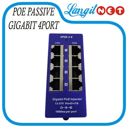 POE PASSIVE GIGABIT 4 PORT