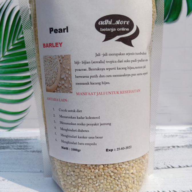 

Terhot! Pearl Barley / Biji Jali-Jali Import Product Of Holland -1Kg - 1Kg ^