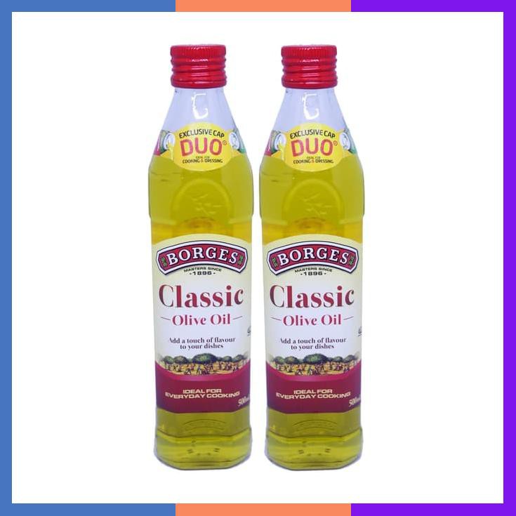 

Borges Classic Olive Oil Pure Minyak Zaitun 500 Ml