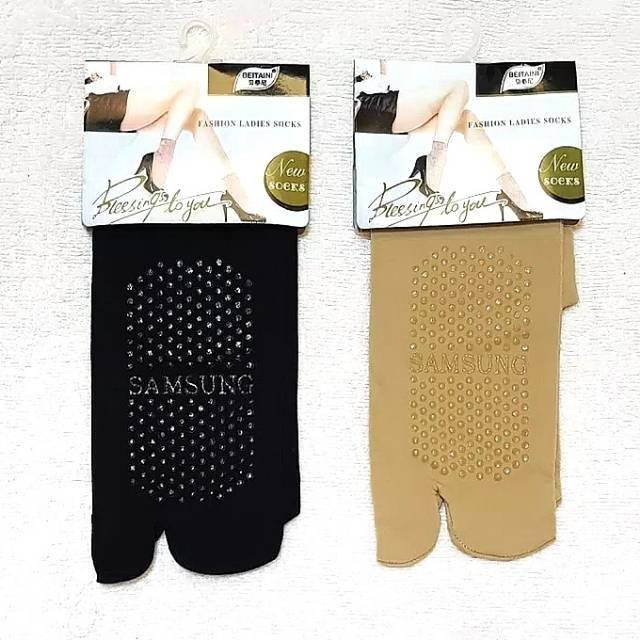 Kaos kaki jempol kaos kaki Samsung korea anti Slip kaos kaki wanita kaos kaki stocking pendek