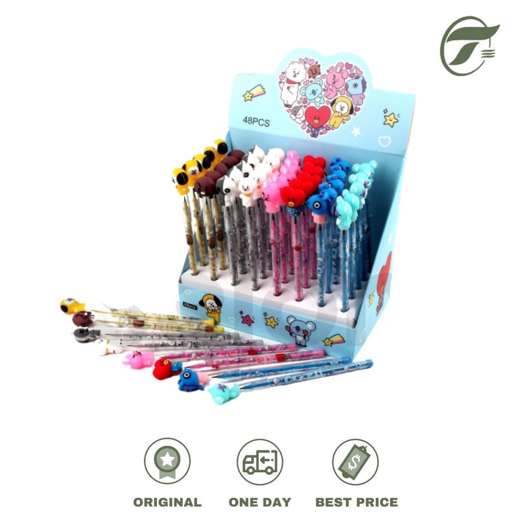 

PENSIL BENSIA NO.910 BT21 TUTUP KEPALA KARET