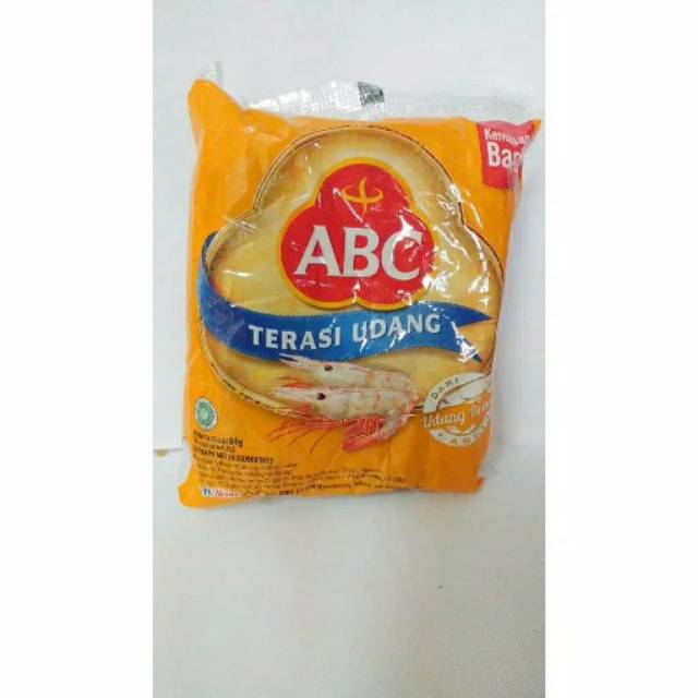 

Terasi udang abc 20 bgksx4.2gram