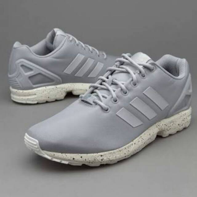 SEPATU ADIDAS ORIGINAL BNIB ZX FLUX CLEAR ONIX GREY