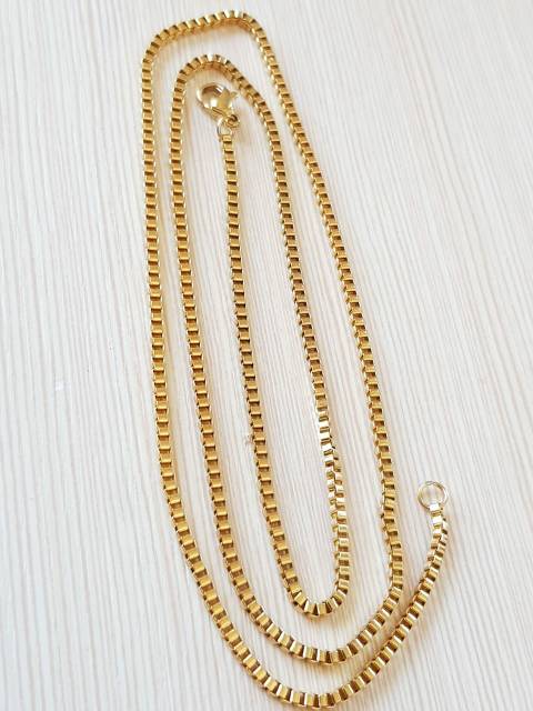 Kalung titanium Itali Gold  import / kalung itali titanium gold antikarat