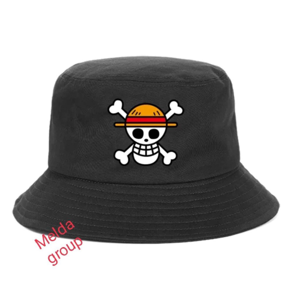 TerbaruTopi Bucket Distro Kekinian-Topi Bucket Hats ONE PIECE - Topi Bucket Pria Distro Origonal