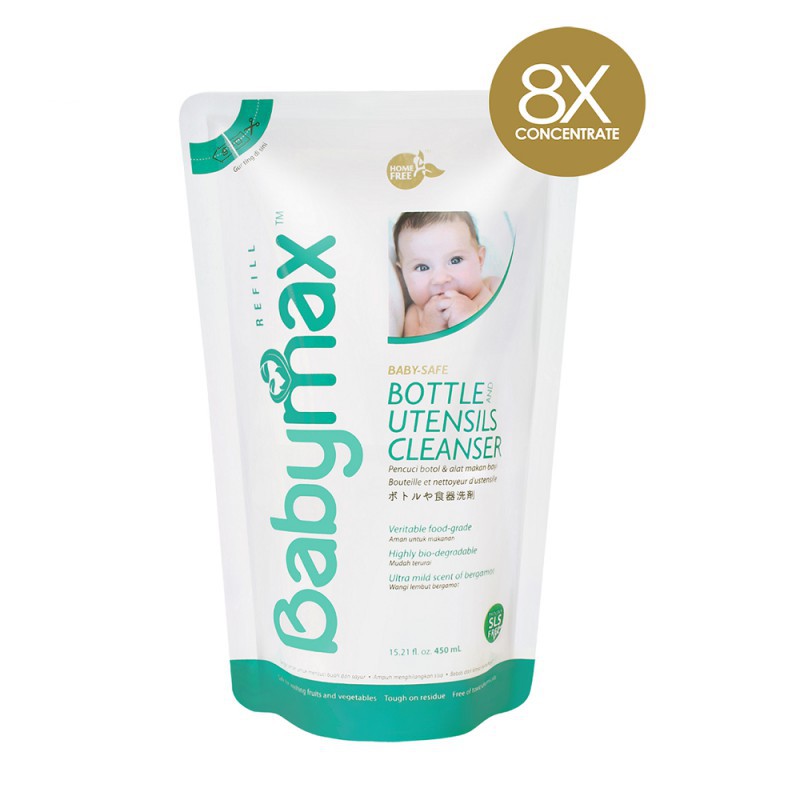 Jual BABYMAX BOTTLE CLEANSER REFILL 450ML 06.02.01687 Indonesia