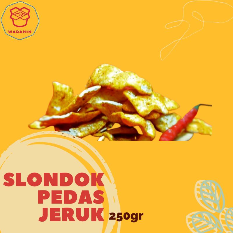 

KERUPUK SLONDOK PEDAS JERUK