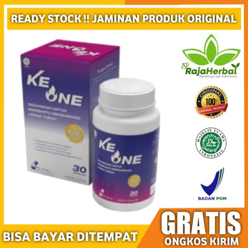 Ke One Asli Pelangsing Tubuh Original Ampuh Obat Diet Alami - Penurun Berat Badan Tercepat