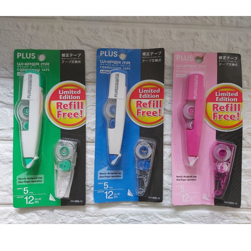 

tip ex kertas Plus WH-605-11