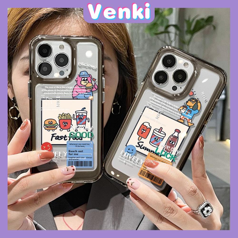 iPhone Case HD Acrylic High Quality Hard Case Clear Case Metal Button Protection Camera Shockproof Cartoon Cute Compatible For iPhone 14 Pro Max 14 Plus 13 Pro Max 12 11 XR 7Plus