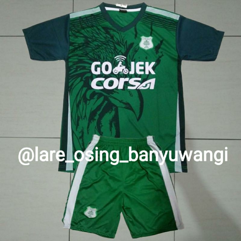 SETELAN DEWASA PSMS MEDAN 2017 HOME HIJAU JERSEY CELANA LIGA 1 RETRO PRINTING